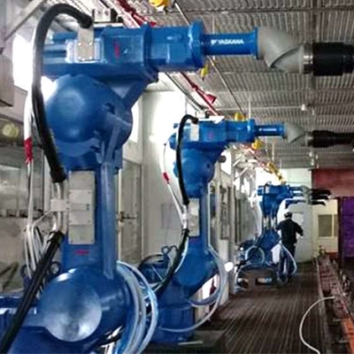 6 Axis Verf Robotarm Yaskawa MPX1950 Met CNGBS Robotarm Kleding Voor Geautomatiseerde Verfrobot