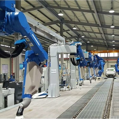 6 Axis Verf Robotarm Yaskawa MPX1950 Met CNGBS Robotarm Kleding Voor Geautomatiseerde Verfrobot