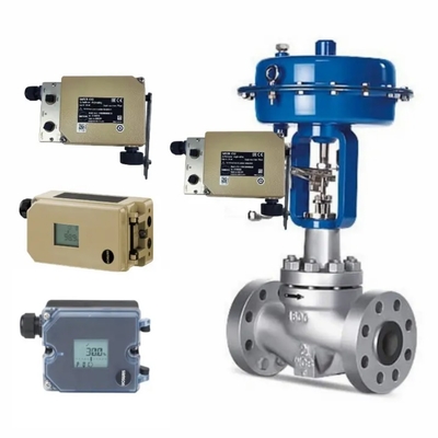 Samson 3277-Pneumatische diafragma actuator met 3730-31000 Valve Positioner Samson Positioner als voorraad
