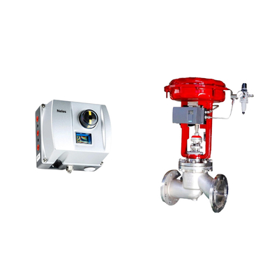 Chinese pneumatische besturingsklep met Neles ND9000 Intelligent Valve Positioner als Positioner Valve Supplier Stock