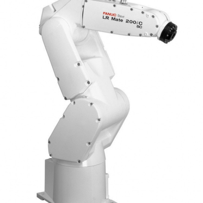 FANUC LR Mate 200iD 6-assige industriële robotarm met CNGBS-greep voor motormontage