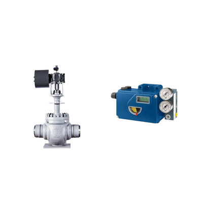 Chinese pneumatische besturingsklep met intelligente originele Foxboro SRD991 klep positioner
