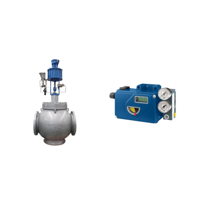 Chinese pneumatische besturingsklep met intelligente originele Foxboro SRD991 klep positioner
