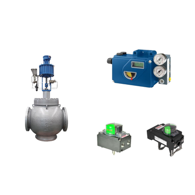 Chinese pneumatische besturingsklep met Intelligent Original Foxboro SRD991 Valve Positioner en Rotork Limit Switch