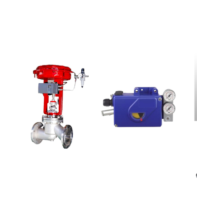 Chinese pneumatische besturingsklep met Intelligent Original Foxboro SRI990 Valve Positioner En Rotork Limit Switch
