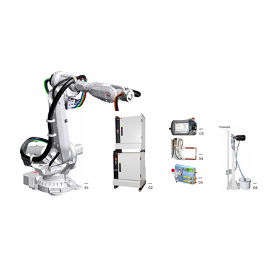 Hoge nuttige lading IRB6700-200/2.6 van manipulator als 6-assige industriële robot voor materiaalbehandeling