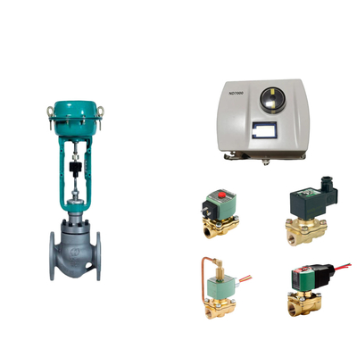 Pneumatische besturingsklep met Neles ND7000 Intelligent Valve Positioner met Asco Solenoïde Valve As Valve Supplier Sto