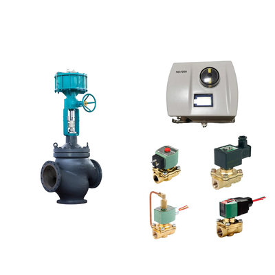 Pneumatische besturingsklep met Neles ND7000 Intelligent Valve Positioner met Asco Solenoïde Valve As Valve Supplier Sto