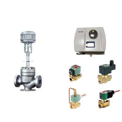 Pneumatische besturingsklep met Neles ND7000 Intelligent Valve Positioner met Asco Solenoïde Valve As Valve Supplier Sto