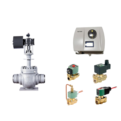 Pneumatische besturingsklep met Neles ND7000 Intelligent Valve Positioner met Asco Solenoïde Valve As Valve Supplier Sto