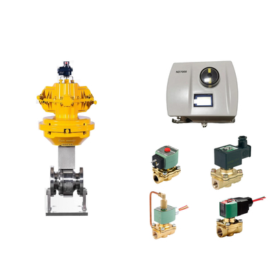 Pneumatische besturingsklep met Neles ND7000 Intelligent Valve Positioner met Asco Solenoïde Valve As Valve Supplier Sto