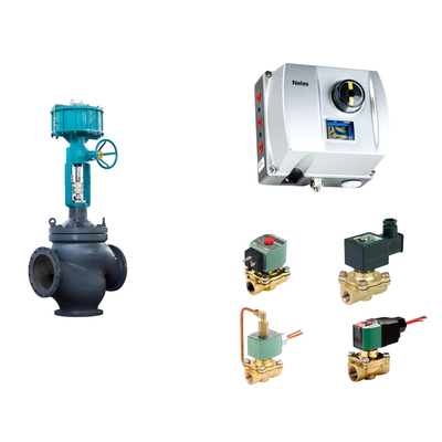 Chinese Pneumatische besturingsklep met Neles ND9000 Intelligent Valve Positioner met Asco Solenoïde Valve Stock Supplier
