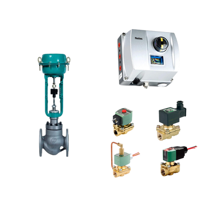 Chinese Pneumatische besturingsklep met Neles ND9000 Intelligent Valve Positioner met Asco Solenoïde Valve Stock Supplier