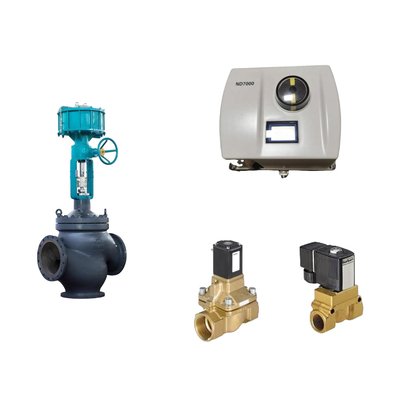 Chinese pneumatische besturingsklep met intelligente originele Neles ND7000 Valve Positioner en Burkert Solenoid Valve