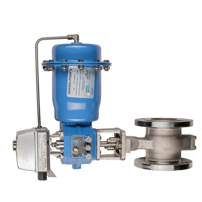 Chinese besturingsklep met Neles-kleppositionator ND9000 ND7000 en pneumatische actuator