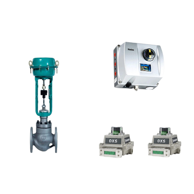 Chinese Pneumatische besturingsklep met Neles ND9000 Intelligent Valve Positioner met EMERSON limiet switch Stock Supplier