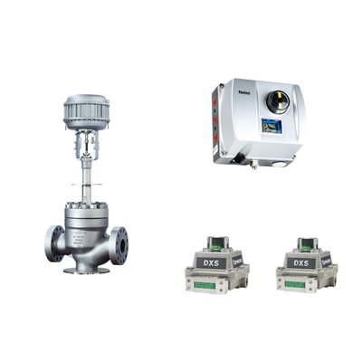 Chinese Pneumatische besturingsklep met Neles ND9000 Intelligent Valve Positioner met EMERSON limiet switch Stock Supplier