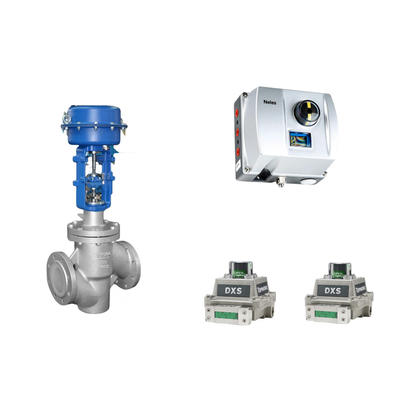 Chinese Pneumatische besturingsklep met Neles ND9000 Intelligent Valve Positioner met EMERSON limiet switch Stock Supplier