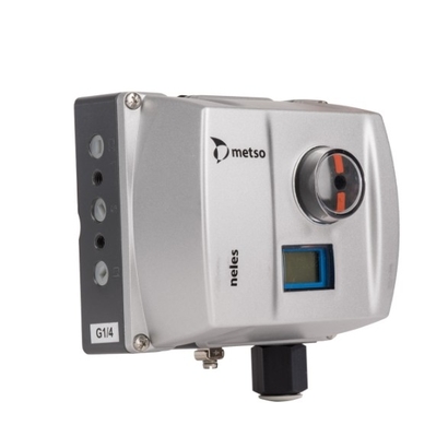 Chinese besturingsklep met Neles Mesto Valve Positioner ND9000 serie ND9106HX8T, ND9103HX8T en pneumatische actuator
