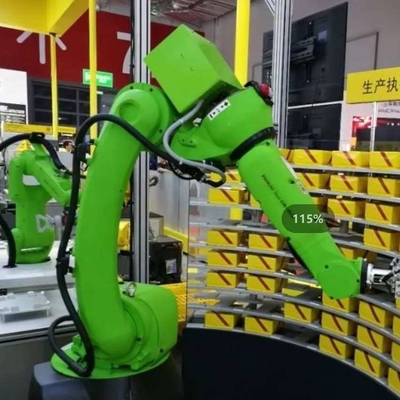 6 Axis Fanuc CRX-5iA Cobot Robotarm met CNGBS Robotarm Kleding voor het hanteren als samenwerkende robot