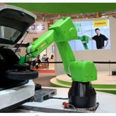 Fanuc Cobot Robotic Arm 6 Axis CR-14iA/L Met CNGBS RGV Robot Voor Cnc Pallet Handling Robot