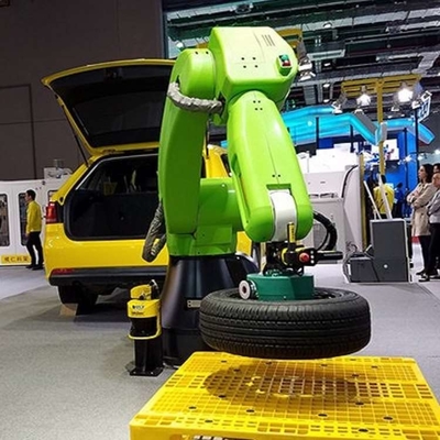Fanuc Cobot Robotic Arm 6 Axis CR-14iA/L Met CNGBS RGV Robot Voor Cnc Pallet Handling Robot
