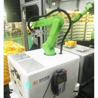 6 Axis Robotic Arm Fanuc CR-15iA met CNGBS Robot Gripper voor Cnc Handling als Collaborative Robot