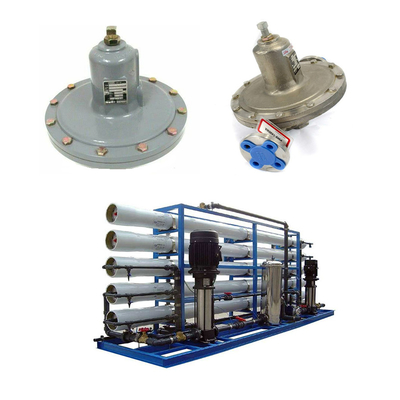 Valve FISHER 95L voor drukregulatie met skid mount