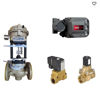FISHER DVC6200 Burkert Messing Solenoïde Valve 6524 Met 24DVC Hoogtemperatuurbestendige 2/2-Way Diafragma