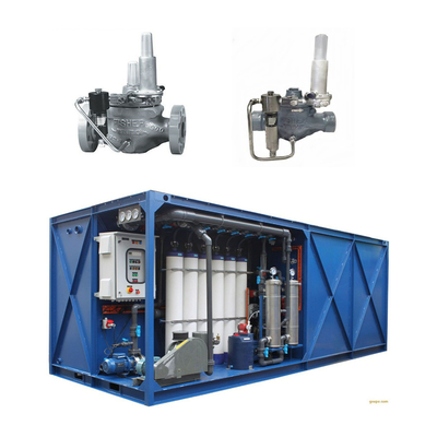Gasluchtbrandstofdrukverlagende regulator van de Fisher EZR-serie voor ontwarmings- en verlagingsapparaat