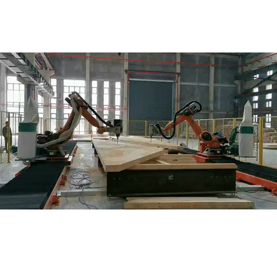 Gidsrail FANUC-robot met 500 kg nuttige lading voor materiaalbehandeling als robotrails