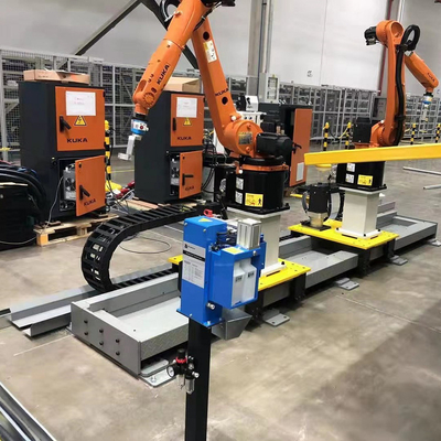 Gidsrail FANUC-robot met 500 kg nuttige lading voor materiaalbehandeling als robotrails
