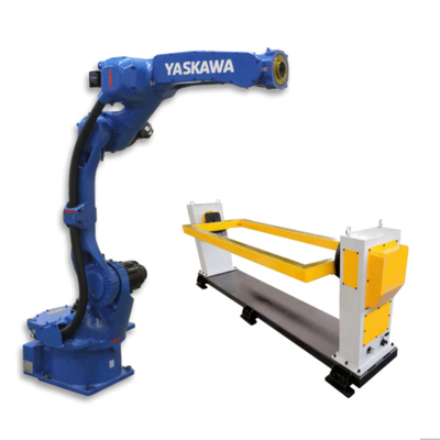 MOTOMAN GP12 Yaskawa Lasrobot Arm Met CNGBS Positioner Voor OEM Lasapparatuur