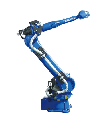 Industriële robot GP35L van YASKAWA met 35 kg nuttige lading als robotarm voor materiaalverwerking