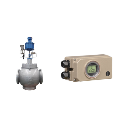 Chinese pneumatische regelklep met Samson 3730-3 Valve Positioner En Fisher 377 Druk Sensing Trip Valves