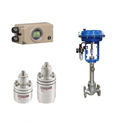 Chinese pneumatische besturingsklep met YT-400/405/430/435 serie vergrendelingsklep en Samson 3730-3 klep positioner