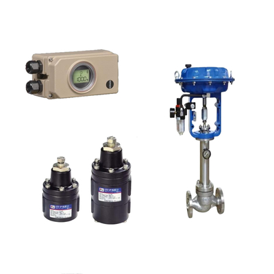 Pneumatische besturingsklep met YT-400/405/430/435 vergrendelingsklep en Samson 3730-3 klep positioner en limiet schakelaar