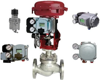 Masoneilan Positioner SVI2 en BURKERT Solenoïde Valve Voor Chinese Pneumatische Sturing Valve