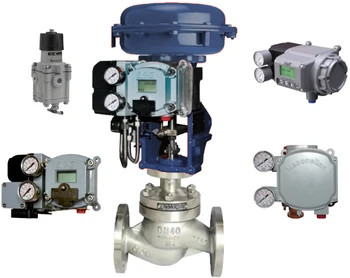 Masoneilan positioner SVI2 en stroommeter voor Chinese pneumatische regelaan