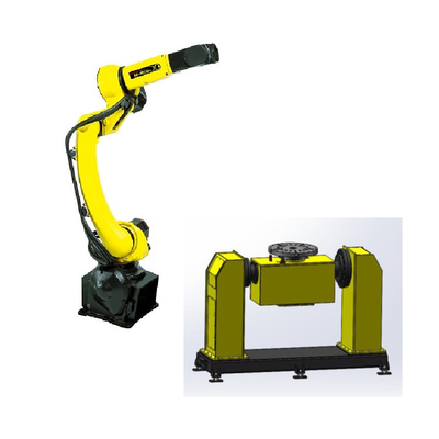 FANUC Robot M-10iD/12 Van 6 Assen Industriële Robot Arm Met CNGBS Las Positioner Voor Las