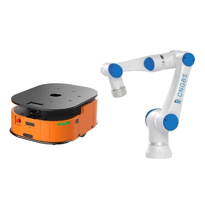 Mobiele AGV-robot Q2L-300A met CNGBS Cobot-robot voor geautomatiseerde materiaalbehandeling als AGV