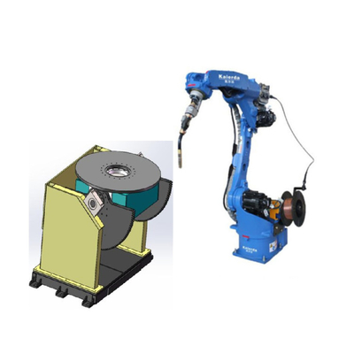 Industriële robot AR1440 met 12 kg ladingslampen met positioner als laser lassen