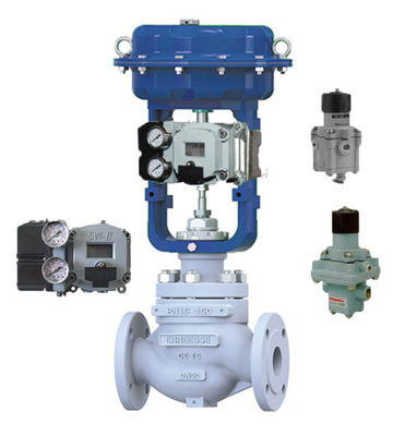 Masoneilan Regulator 78-40 en SVI II AP Digitale Valve Positioner met Display en Hart Communication voor Control Valve
