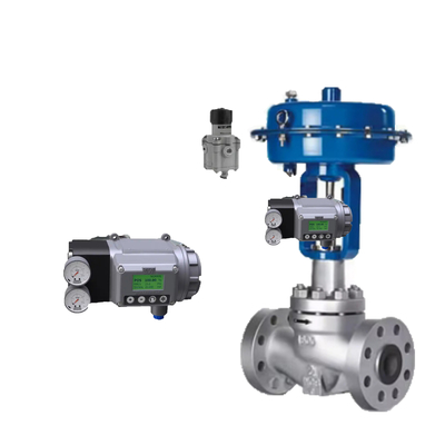Grijs Masoneilan SVI3 AP Smart Valve Positioner met Hart Communication en Regulator 78-40 voor Control Valve In Stock