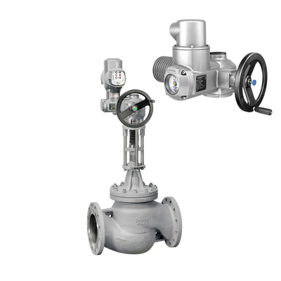Auma elektrische accuator met kaas elektrische bal Vavle globe klep voor klepbesturing