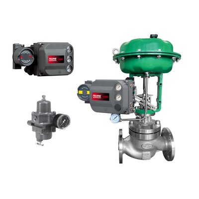 Stroomklep met Fisher DVC6200 DVC2000 DVC6030 Valve Positioner Valve Control Positioner als voorraad