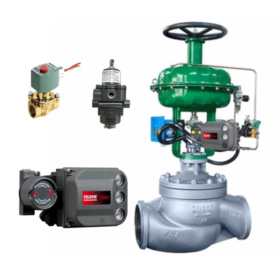 Stroomklep met Fisher DVC6200 DVC2000 DVC6030 Valve Positioner Valve Control Positioner als voorraad