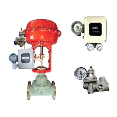drukverlagend klep KOSO PRF300 PRF400 en EPA 801 klep positioner met Chinese merk controle klep