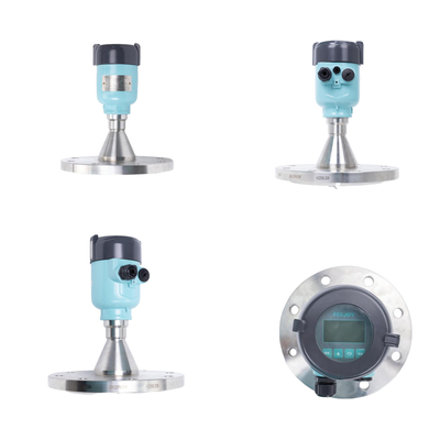 Olieopslagtank Liquid Level Measuring Instrument uitgerust met FEEJOY RRF5 80GHz Radar Level Transmitter