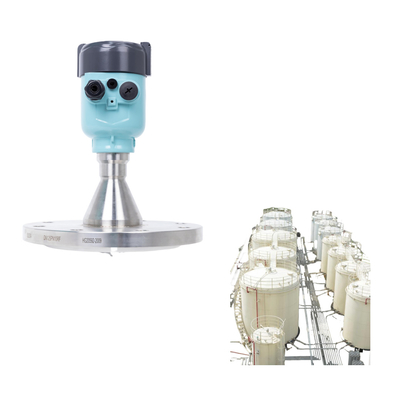 Olieopslagtank Liquid Level Measuring Instrument uitgerust met FEEJOY RRF5 80GHz Radar Level Transmitter